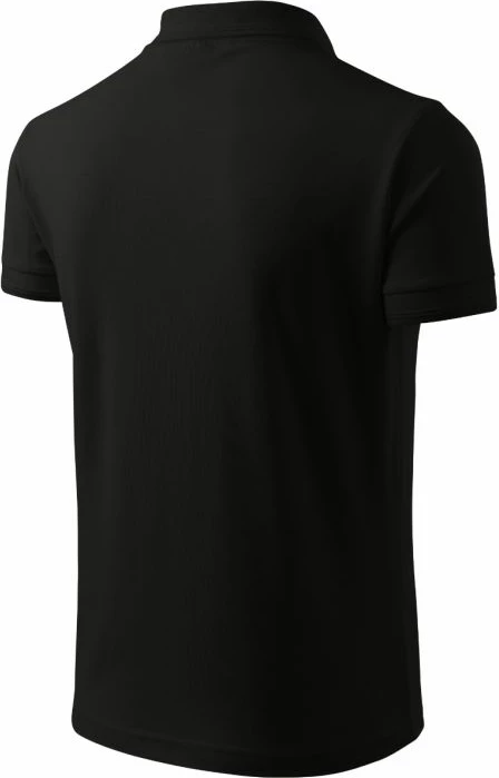 Fanellë polo Adler për meshkuj, e zezë [Madhësia: XL]