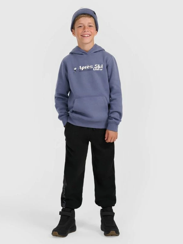 Duks me kapuç për djem 4F, gri