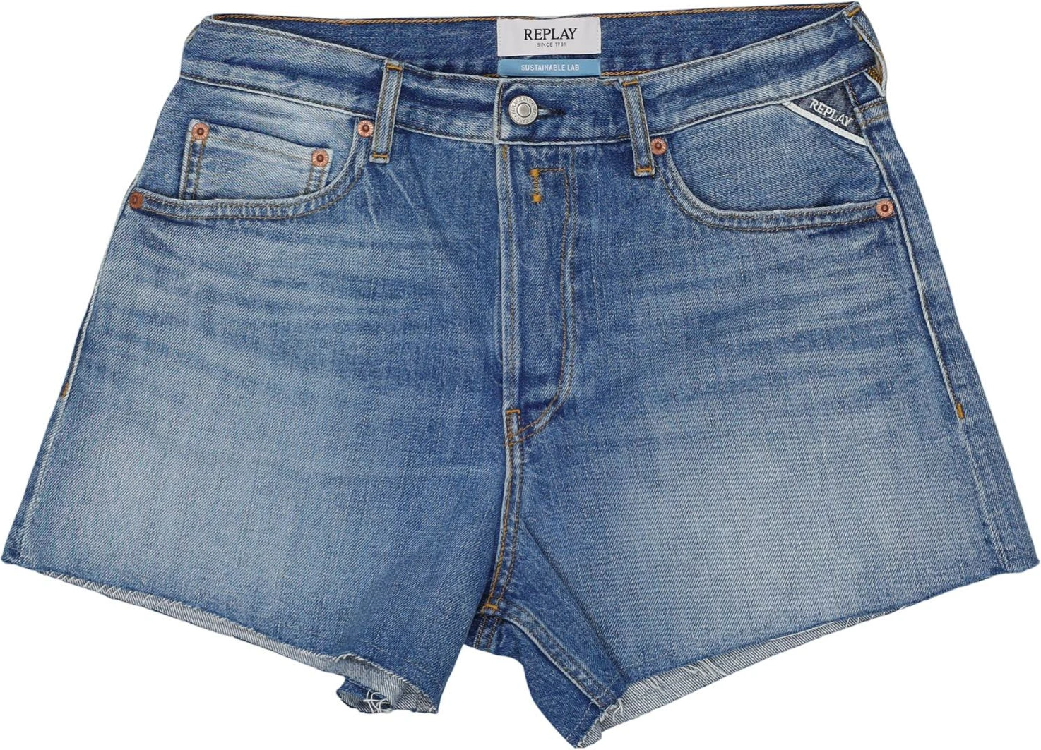Shorce për femra Replay Straight WA548 .000.800 177, denim [Madhësia: W25]