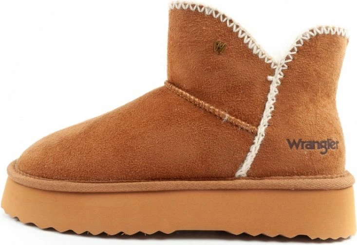 Çizme të shkurta për femra Wrangler, kafe [Madhësia: 36]