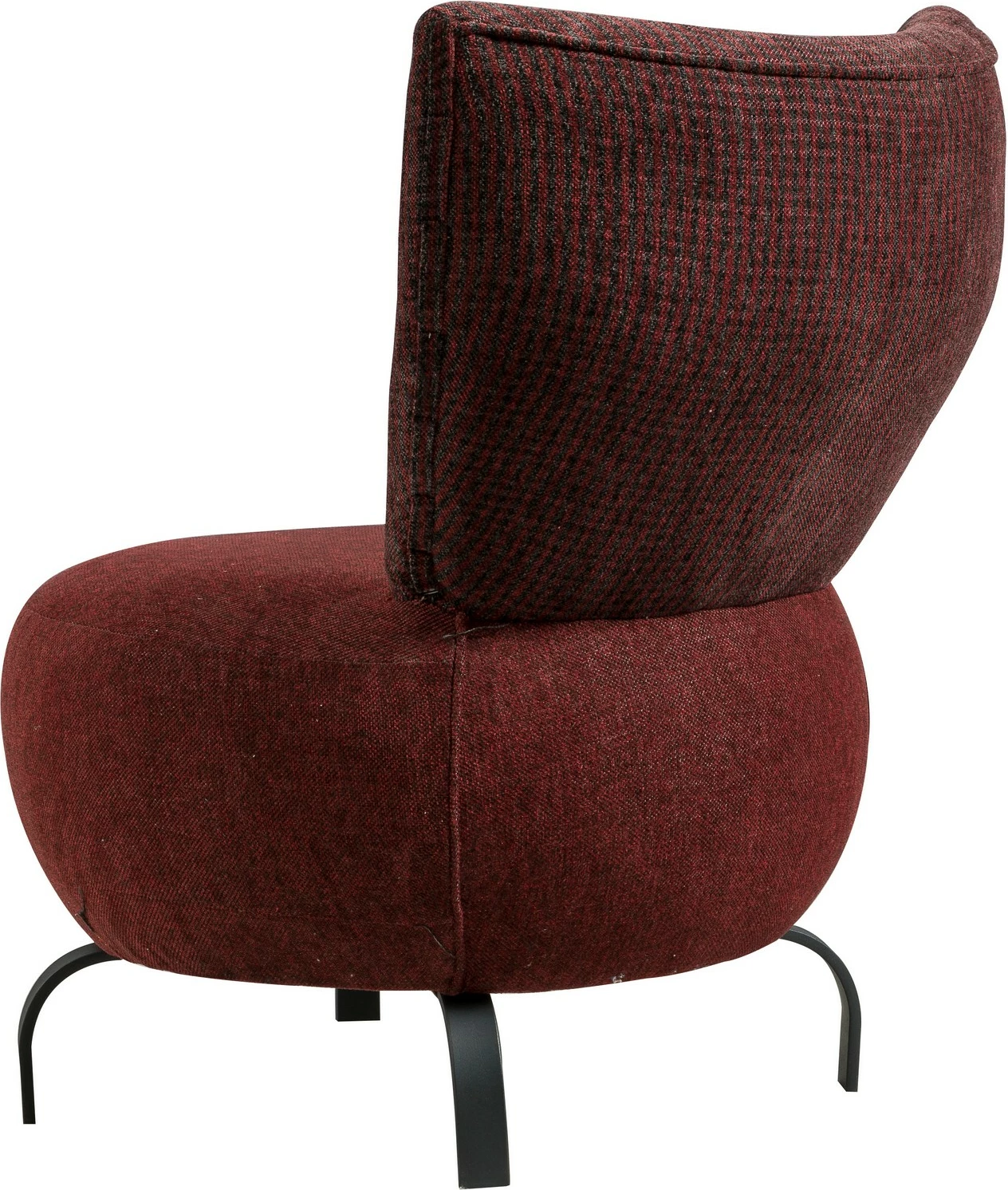 Set karrigesh wing Atelier del Sofa, Loly, ngjyrë e kuqe e thellë