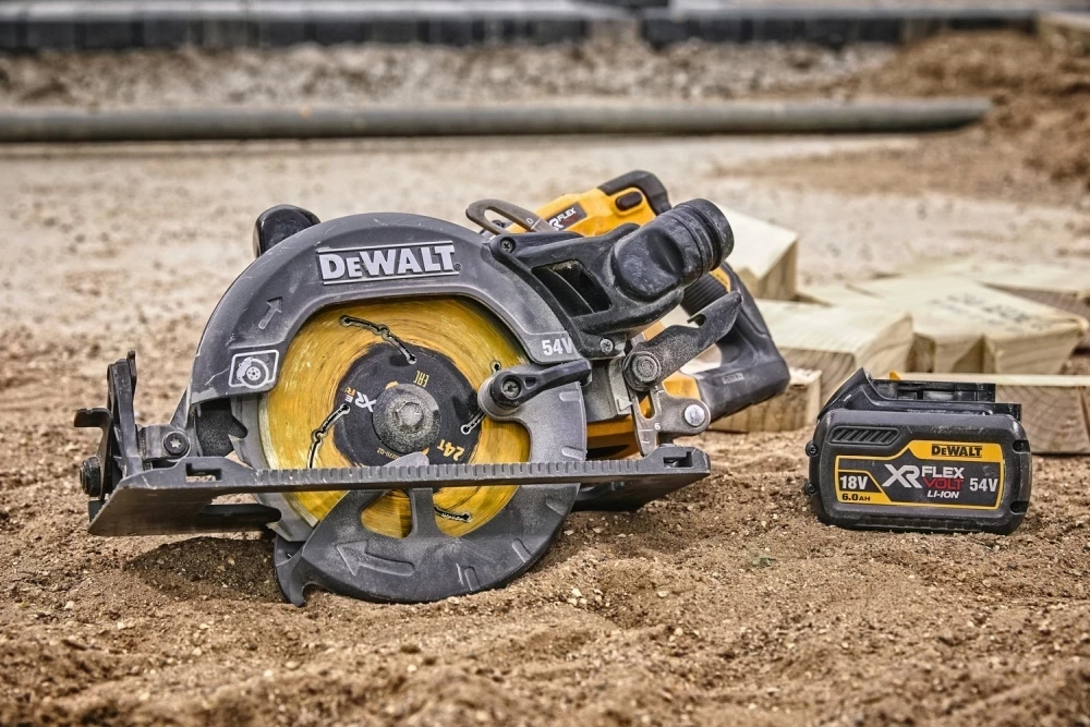 Sharrë rrethore Dewalt DCS577N XR FLEXVOLT 54V/18V brushless 184mm BARE