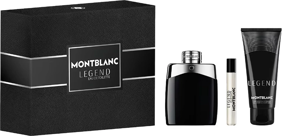 Set Eau de Toilette për meshkuj Mont Blanc Legend, 100ml + 7.5ml + xhel dushi 100ml