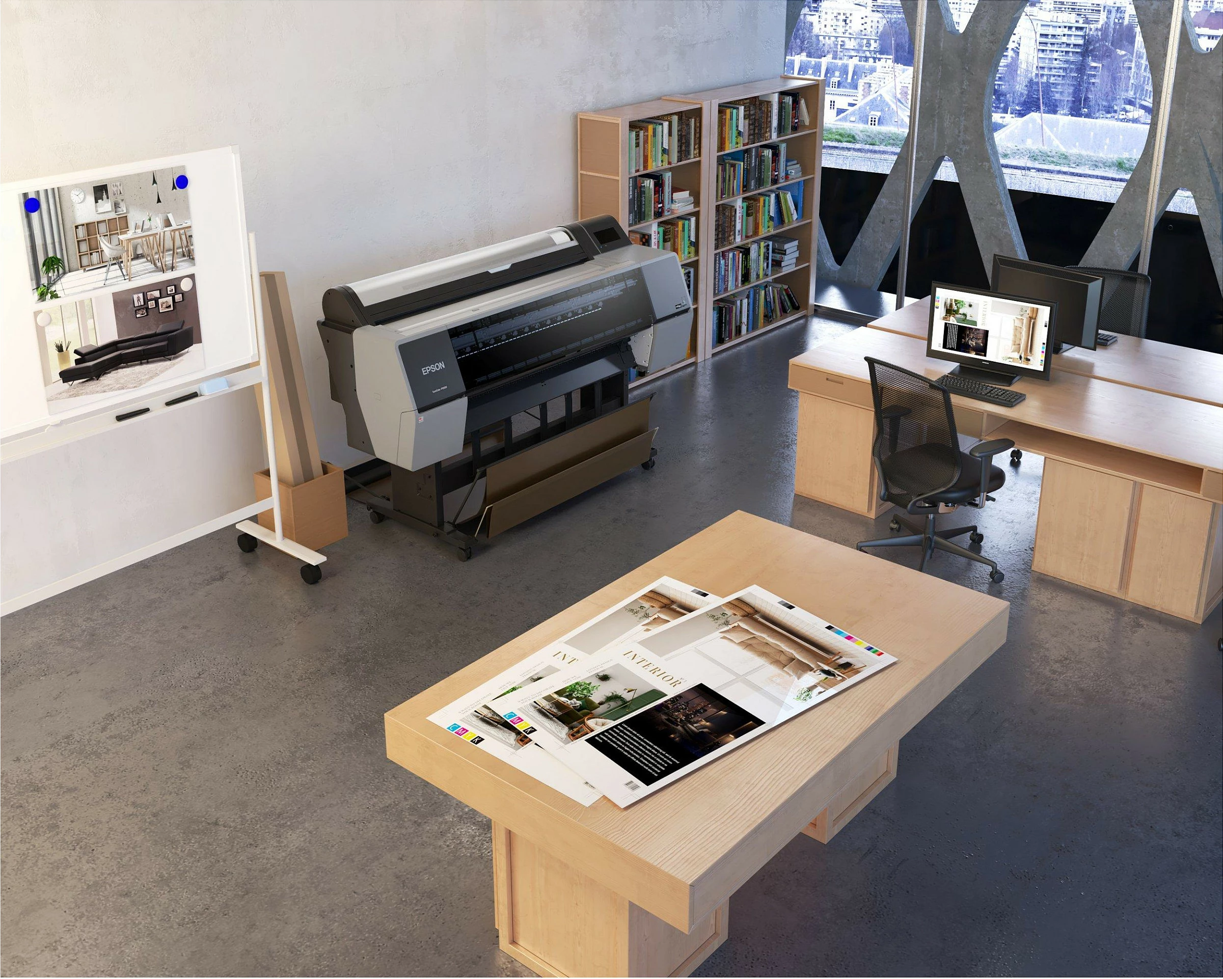 Printer Epson SureColor SC-P9300, 44 inç (111.76 cm), 10 ngjyra, i zi