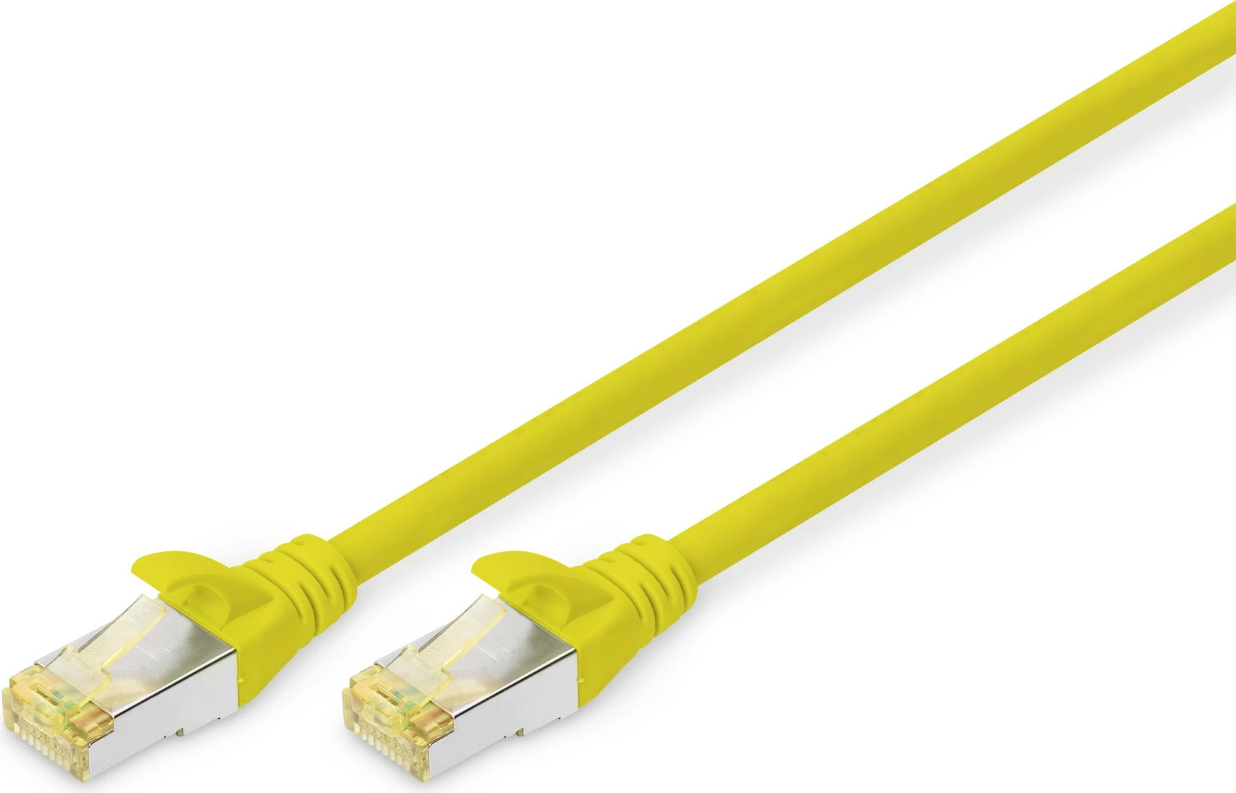 Kabllo rrjeti Digitus Cat6a S/FTP 2m, RJ-45, e verdhë