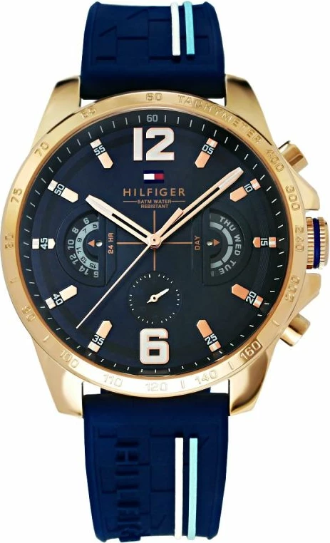 Orë dore për meshkuj Tommy Hilfiger, kaltër