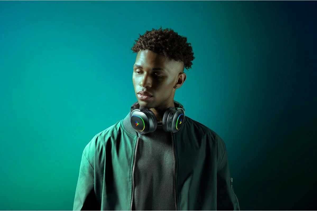 Kufje Razer Barracuda X Chroma wireless, mbi vesh, të zeza