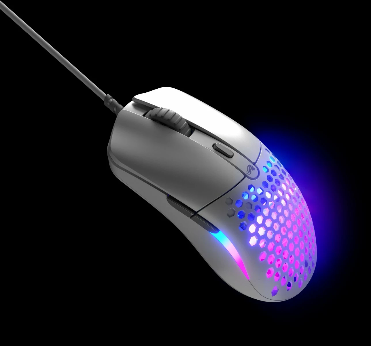 Maus gaming Glorious Model O Eternal GLO-OE-W-WHT, 12000 DPI, 6 butona, RGB, i bardhë