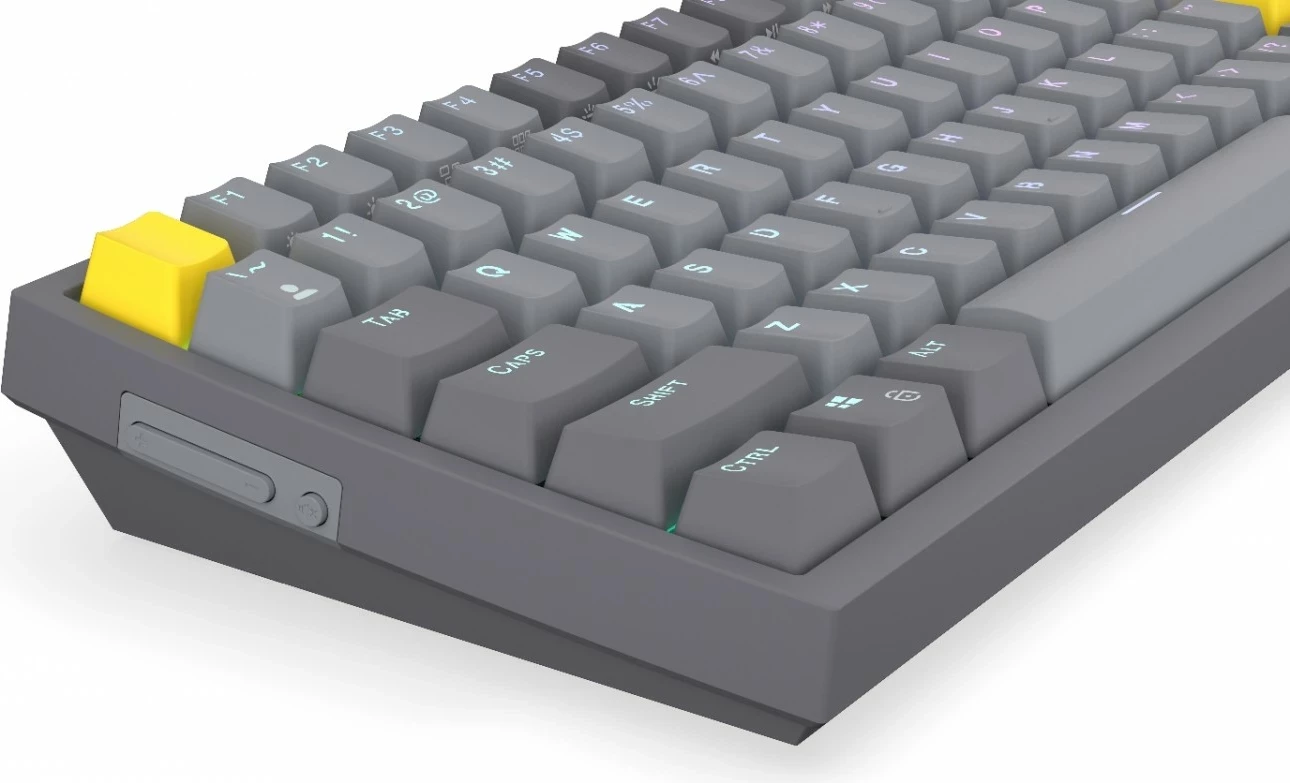 Tastierë mekanike Endorfy Celeris 1800, RGB, wireless, 96%, gri