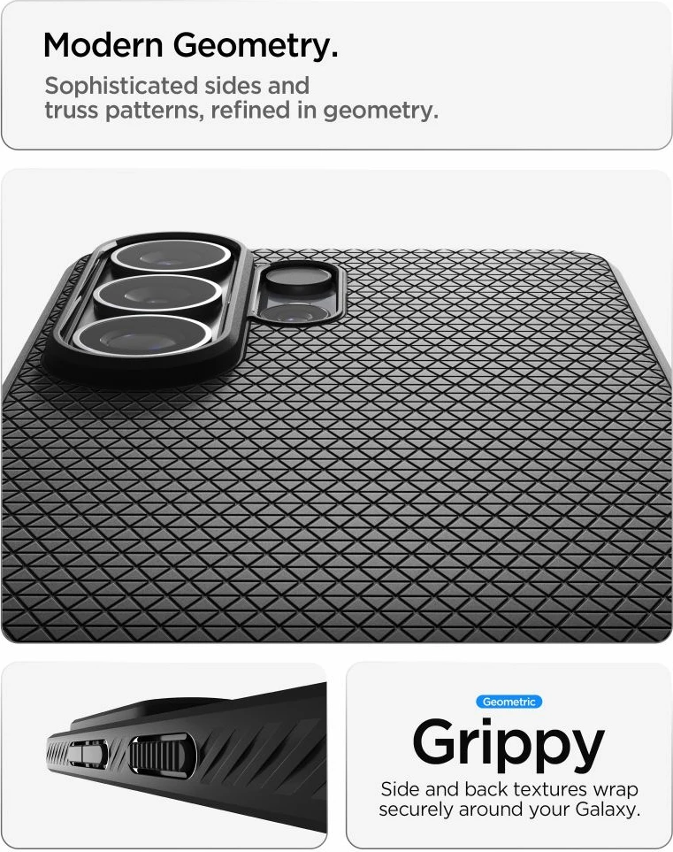 Mbështjellës Spigen Liquid Air Mag MagSafe për Samsung Galaxy S26 Ultra, TPU i hollë, i zi, 1 copë