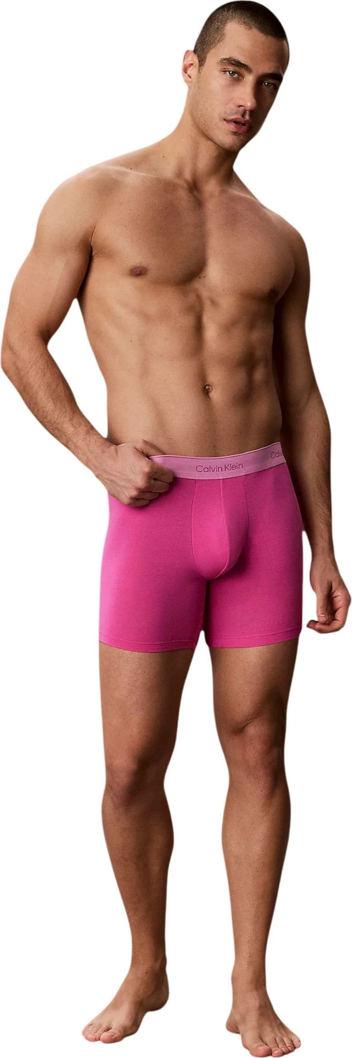 Set të brendshme boxer brief 5 copë për meshkuj Calvin Klein Underwear LV00NB4551, jeshile të errëta [Madhësia: XS]