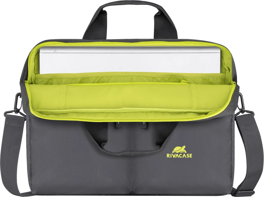 çantë laptopi RIVACASE 5532 Mestalla, për laptop 16\", waterproof (PU), rrip supe i rregullueshëm/hiqshëm, gri