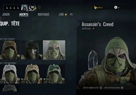 Tom Clancy's Rainbow Six: Siege - Kapkan Assassin's Creed Skin DLC Global