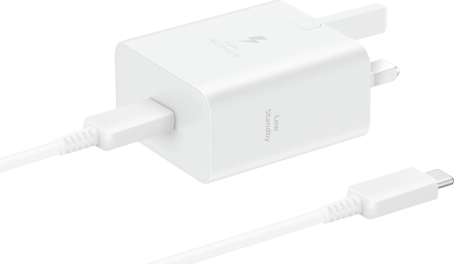 Karikues i shpejtë Samsung EP-T4511, 45W, me kabllo 5A, bardhë