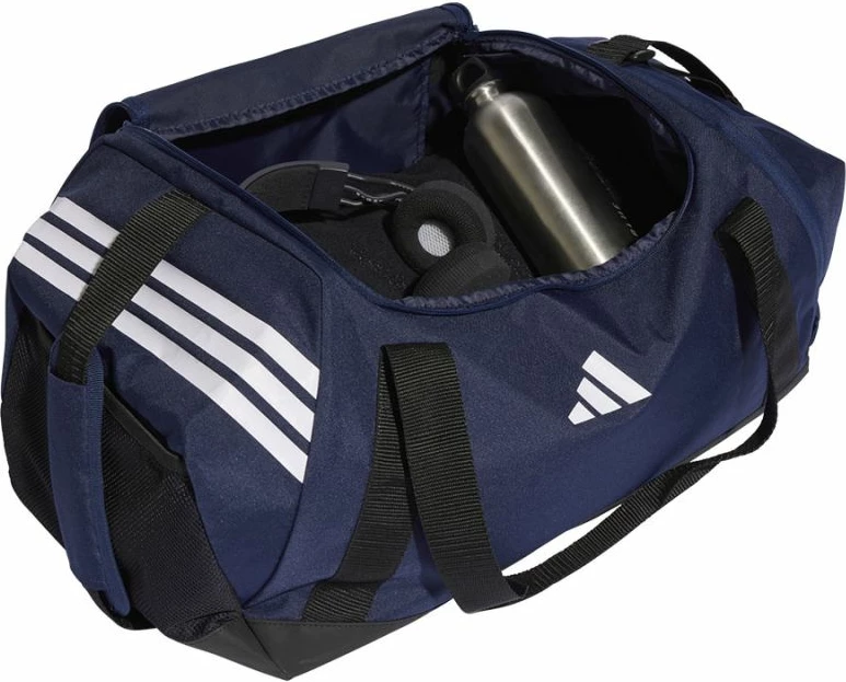 Çantë sportive adidas Tiro Duffle Medium KD4243, blu e errët