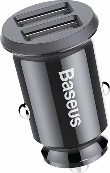 Karikues veture Baseus Grain CCALL-ML01, 2x USB-A, 3.1A, 10.5W, 12/24V, i zi