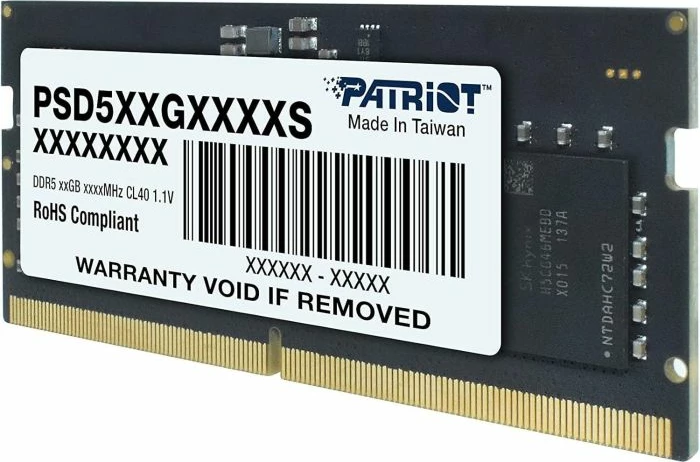RAM Memorje Patriot Signature Line PSD58G560041S 8GB DDR5-5600 SODIMM CL46 1.1V