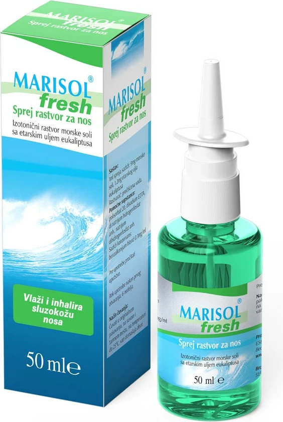 Sprej për hundë Marisol Sprej Fresh, 50 ml
