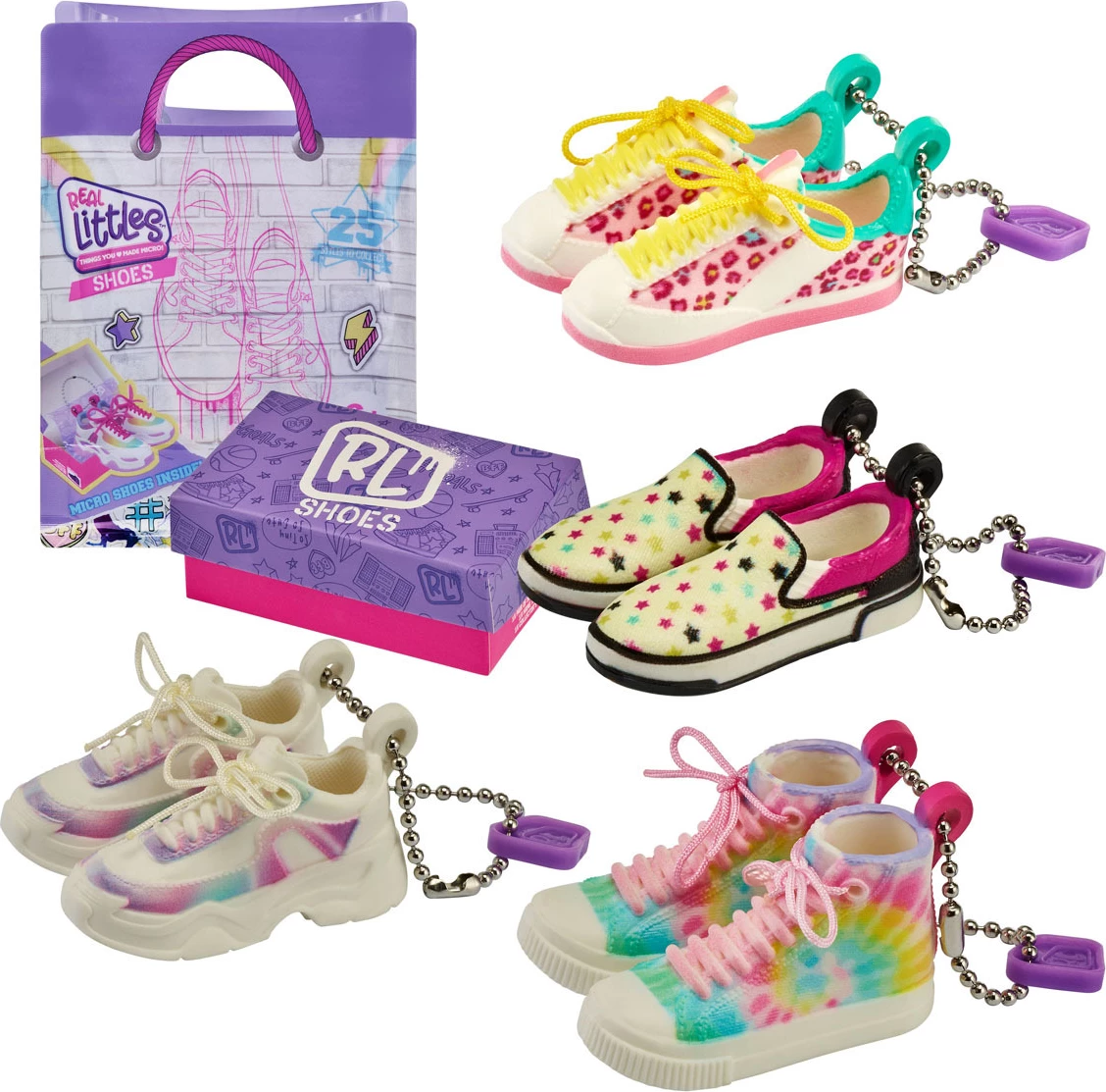 Lodër këpucë Real Littles: Mini Sneaker Pack 