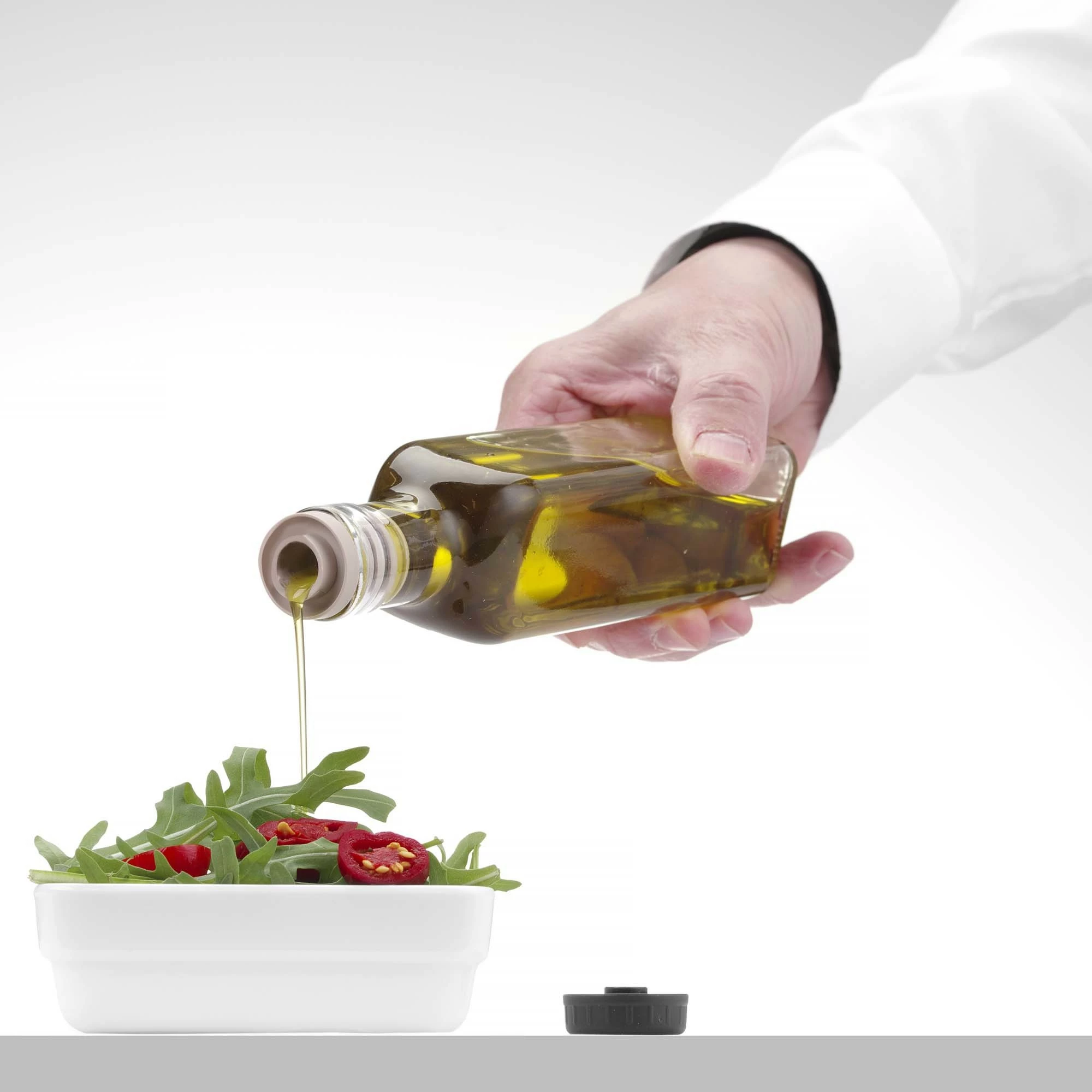 Tapë shisheje me kapak, Bar Up, EVA e fortë dhe fleksibile, e zezë, set 6 copë