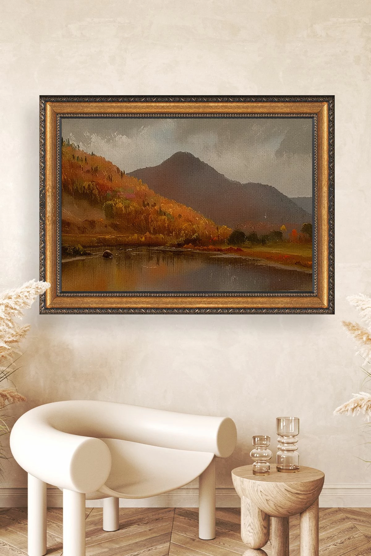 Pikturë dekorative në kanavacë me kornizë, Wallity, ATCRCVCNVSMDL41 - 50x70cm