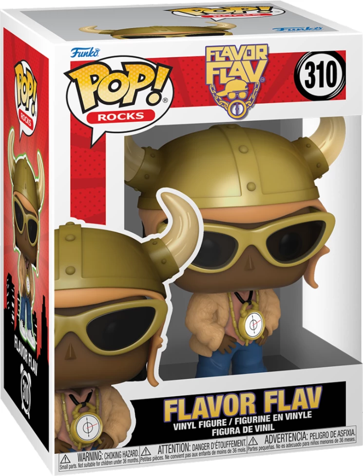 Figurinë Funko Pop! Rocks Flavor Flav #310, vinyl
