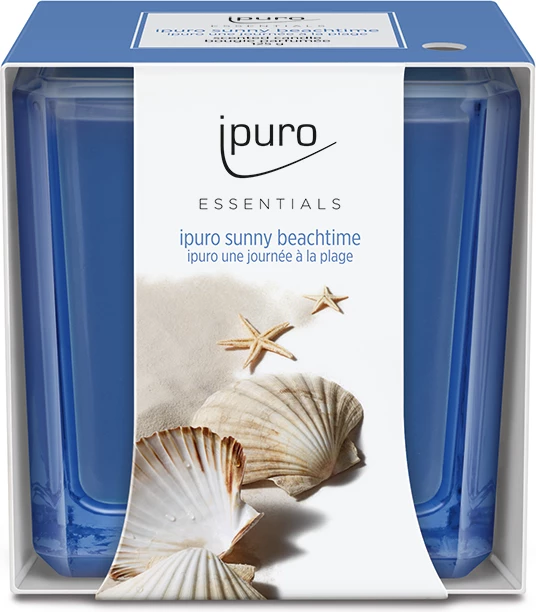Qiri aromatik ipuro essentials sunny beachtime, 125gr, 7x7x7cm