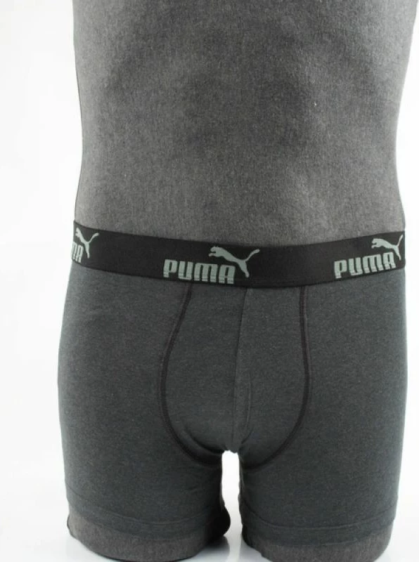 Të brendshme boxer Puma për meshkuj, gri [Madhësia: M]