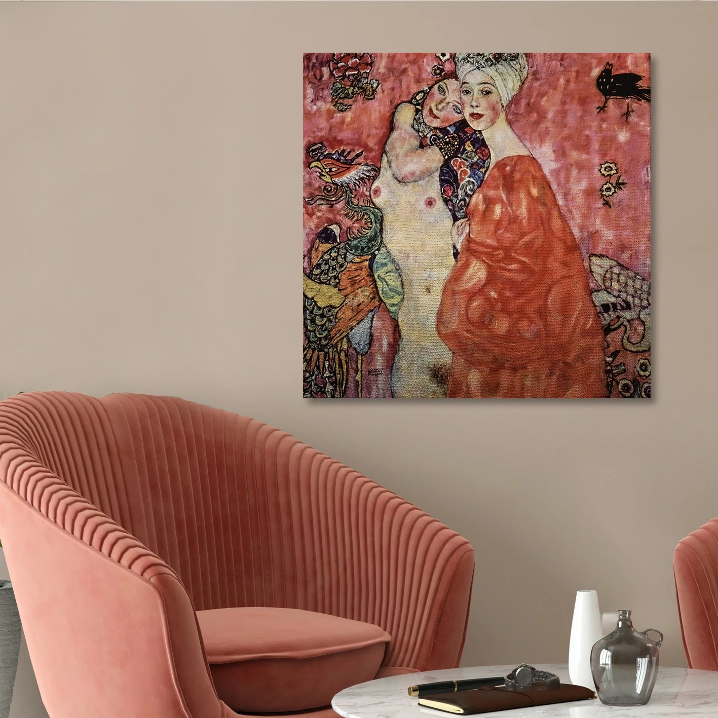 Pikturë dekorative në kanavacë Wallity, KNV4403_7070, 70x70cm