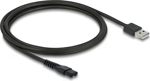 Kabllo karikimi USB DeLOCK, për MANSCAPED 2.0/3.0, 1.2 m, USB-A në 2-pin, e zezë