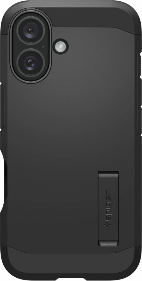 Mbështjellës Spigen Tough Armor Mag për iPhone 16 Plus, MagSafe, i zi