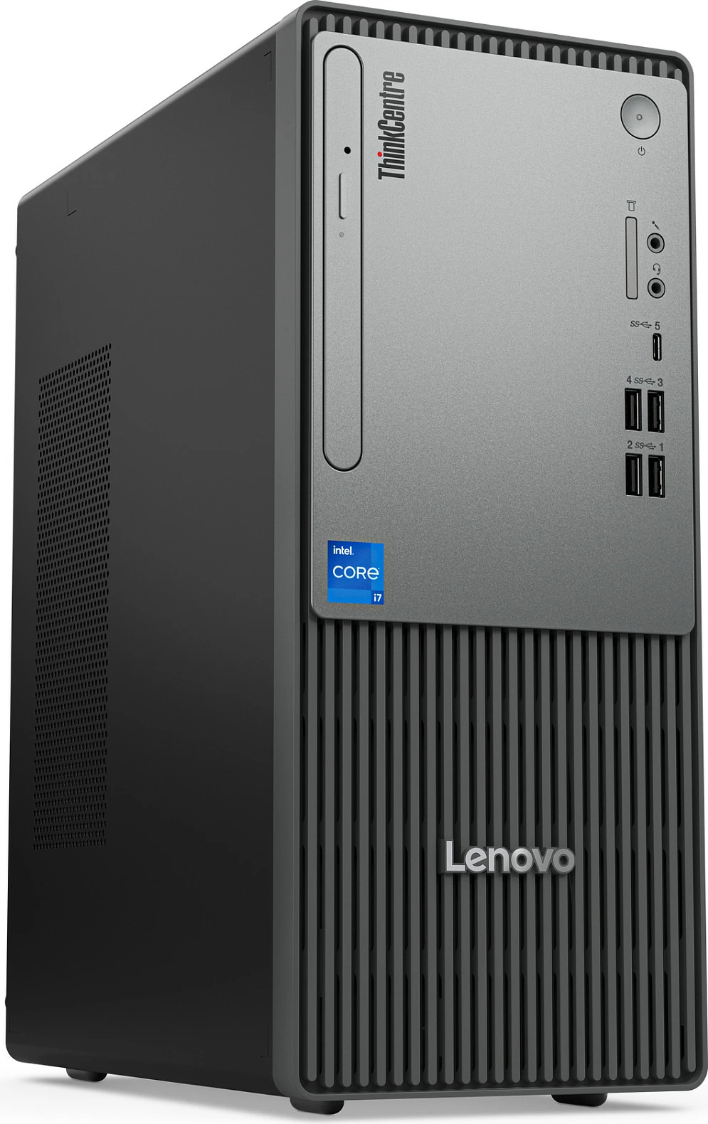 Kompjuter desktop Lenovo ThinkCentre Neo 50t Tower, i5-13400, 16GB DDR5, 1TB SSD, Windows 11 Pro, gri/zezë