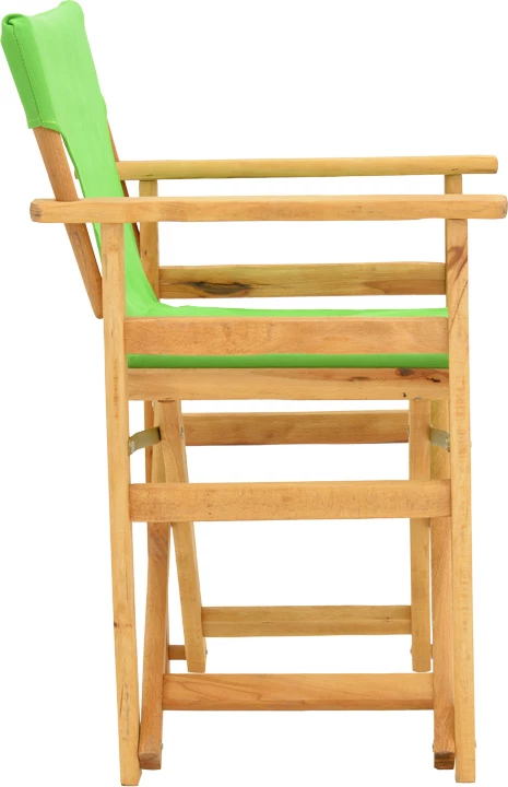 Karrige regjisori ngjyrë natyrale, dru ahu, pëlhurë jeshile