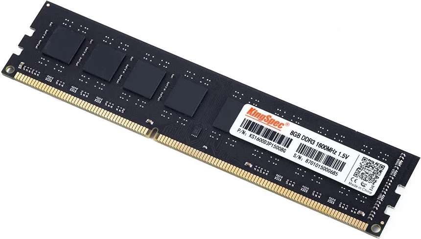 DDR3 Kingspec Ram Memory 8GB Longdimm