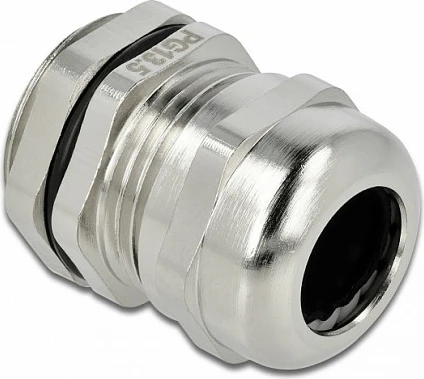 Glandë kablli DeLOCK PG13.5, tunxh, IP68, për kabllo 12 mm, metalike