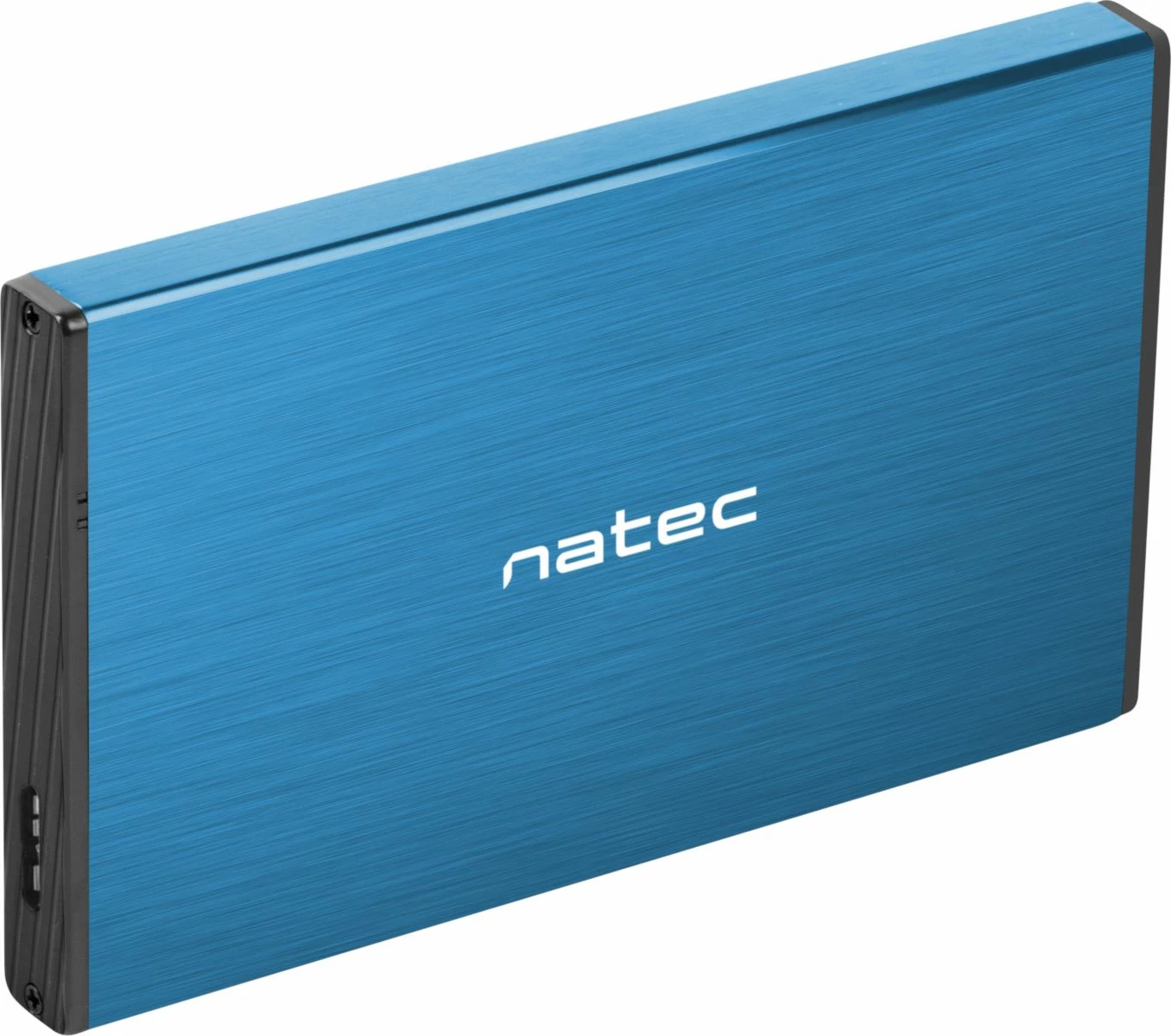 Kasë eksternale për HDD/SSD 2.5" Natec Rhino Go NKZ-1280, SATA III në USB 3.0, blu
