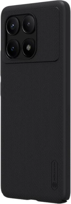 Mbështjellës Nillkin Super Frosted Shield Pro për Xiaomi Redmi K70E/Poco X6 Pro 5G, zi