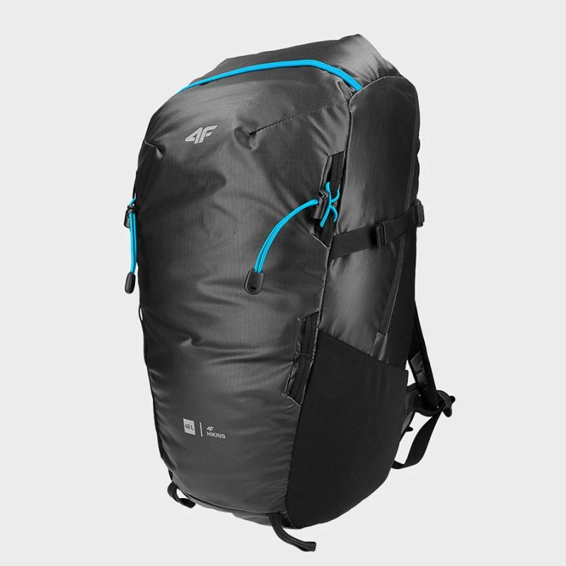 Çantë shpine 4F për meshkuj dhe femra, e zezë [Kapaciteti: 40 L]