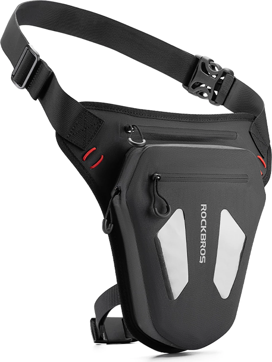 Çantë kofshe/bele Rockbros 3017001801, 1L, TPU, e zezë