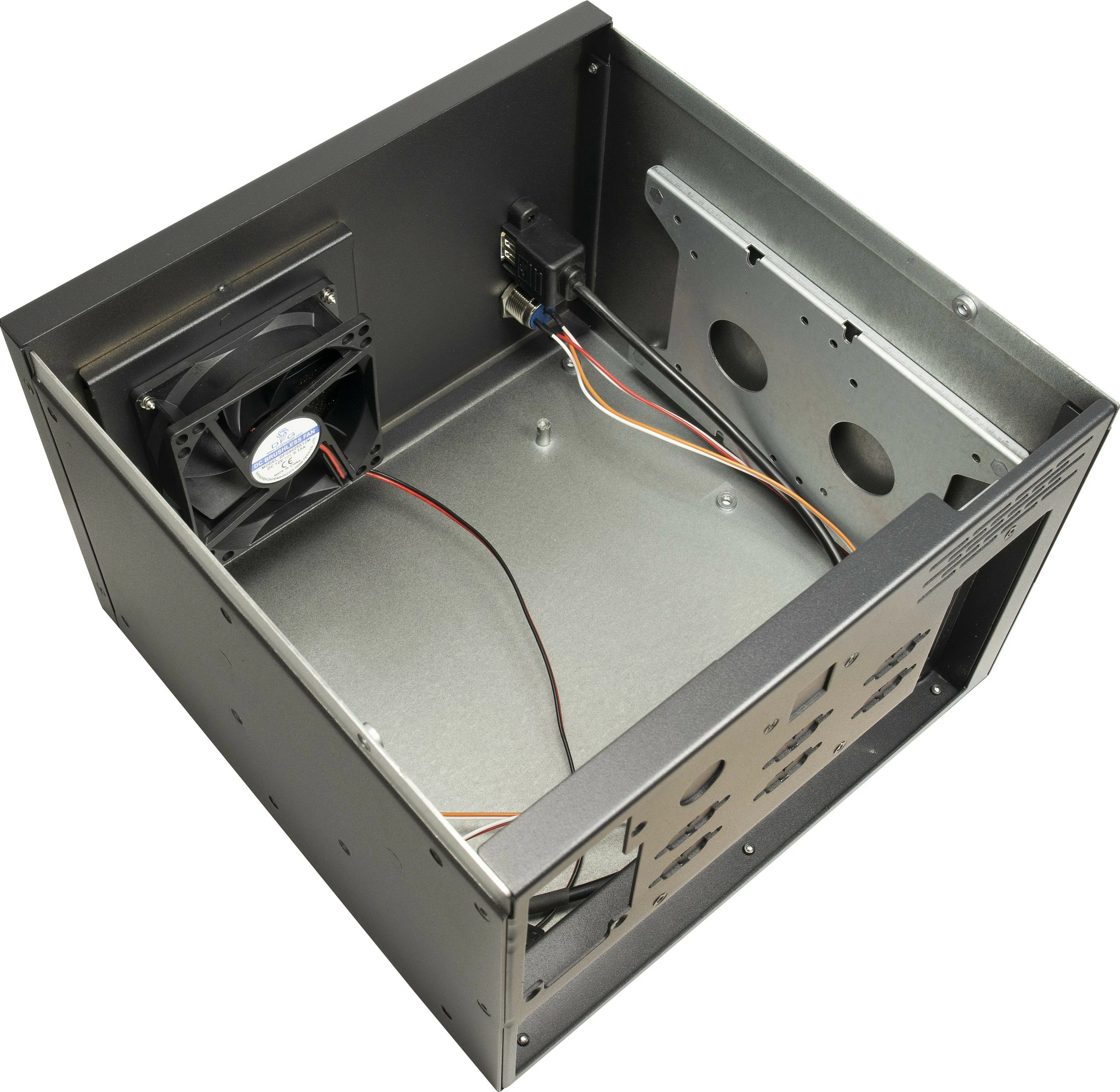 Kasë Inter-Tech Geh Mini IPC S31B, Mini-ITX, 270x230x167mm, e zezë
