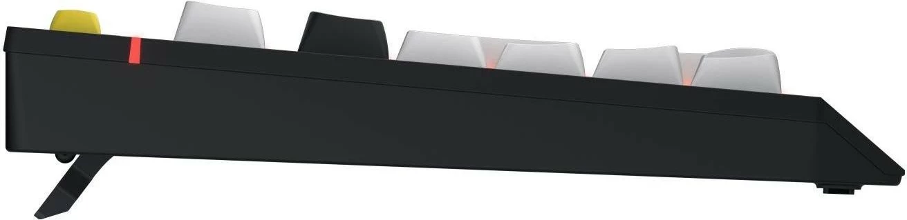 Tastierë gaming Hator Icefall HTK400US, RGB, me kabllo, black-white