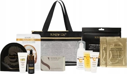 Set udhëtimi kozmetik për femra SunewMed+ Travel Kit, 11 copë