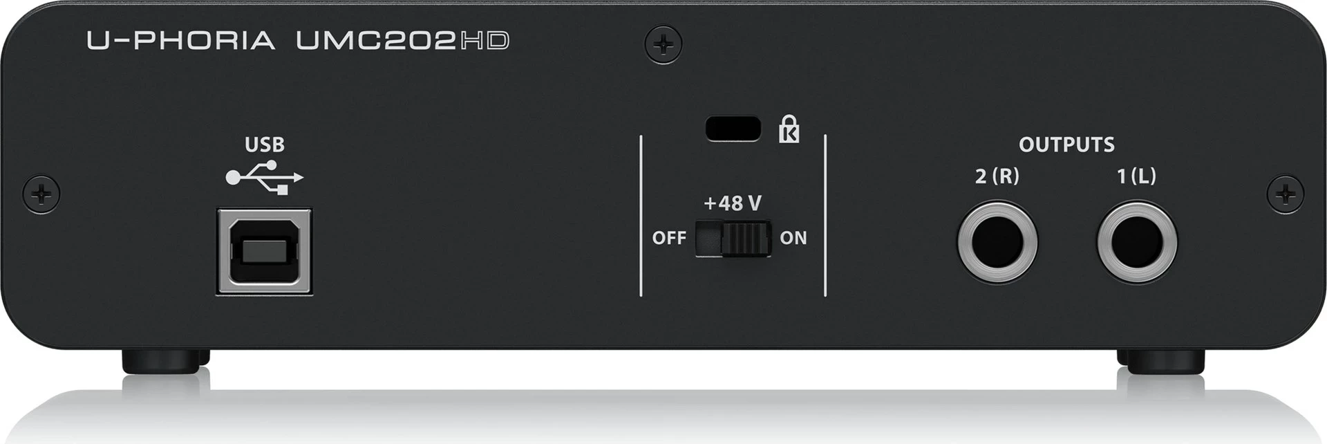Interfejs audio Behringer UMC202HD, e zezë