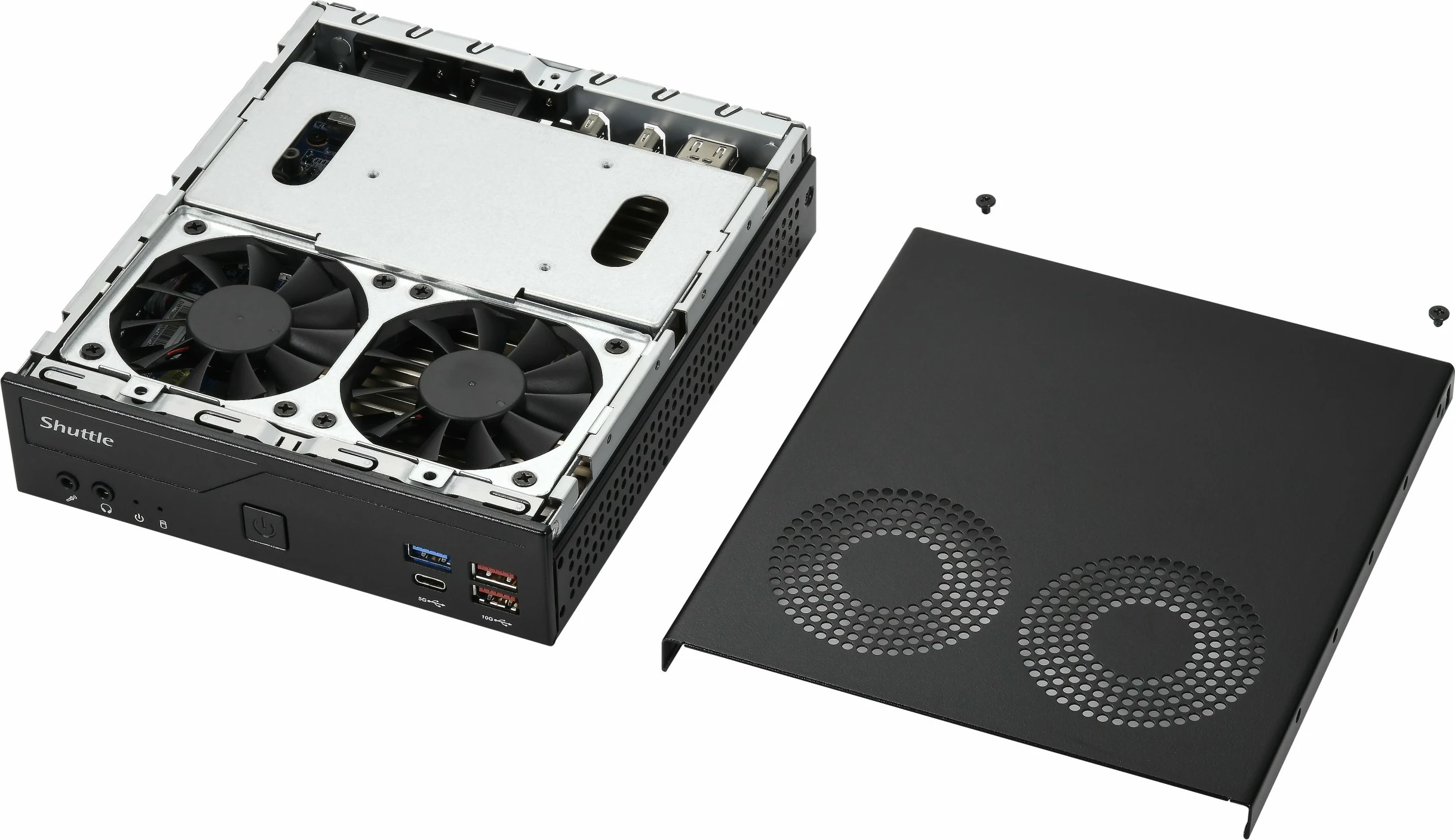 Mini PC Shuttle DH770, Intel H770, LGA 1700, DDR5-SDRAM, metal