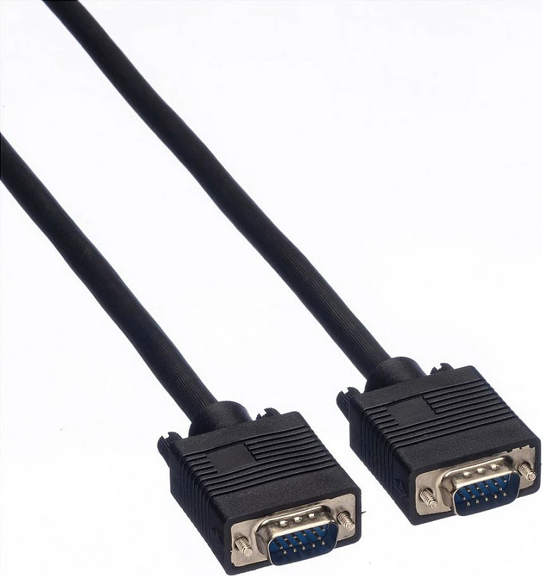 Kabllo VGA VALUE SVGA HD15, 20 m, M/M, e zezë