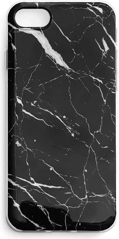 Mbështjellës Wozinsky Marble për iPhone 13 Pro Max, TPU, i zi
