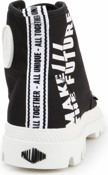 Këpucë të larta Palladium, për femra, të zeza