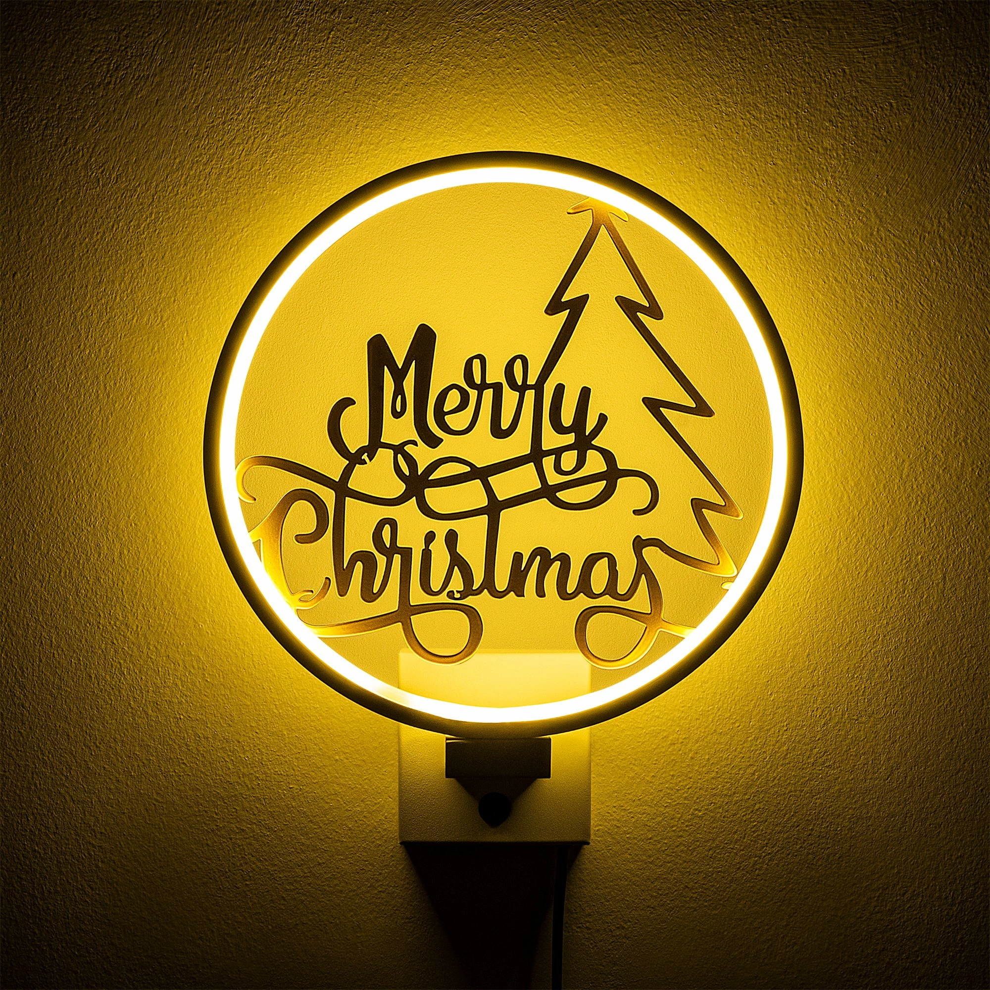 Llambë muri Opviq, XMAS26, e bardhë dhe e artë