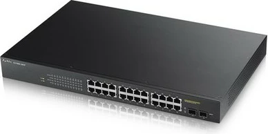 Switch Zyxel GS1900-24HP, Managed, Gigabit Ethernet (10/100/1000), 1U, i zi