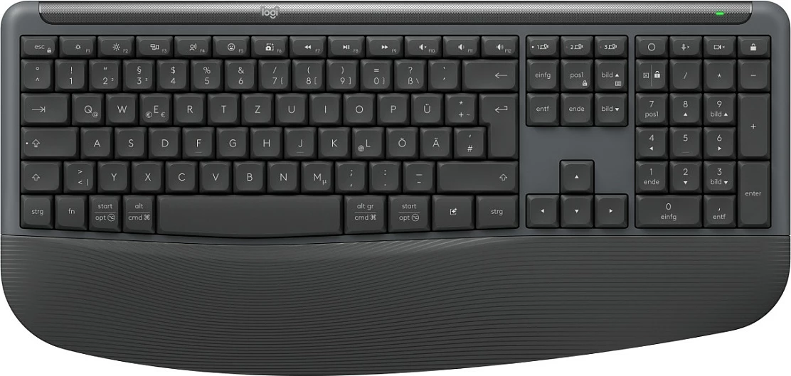 Tastierë dhe Maus Logitech MK880 For Business, layout CH, wireless, Graphite